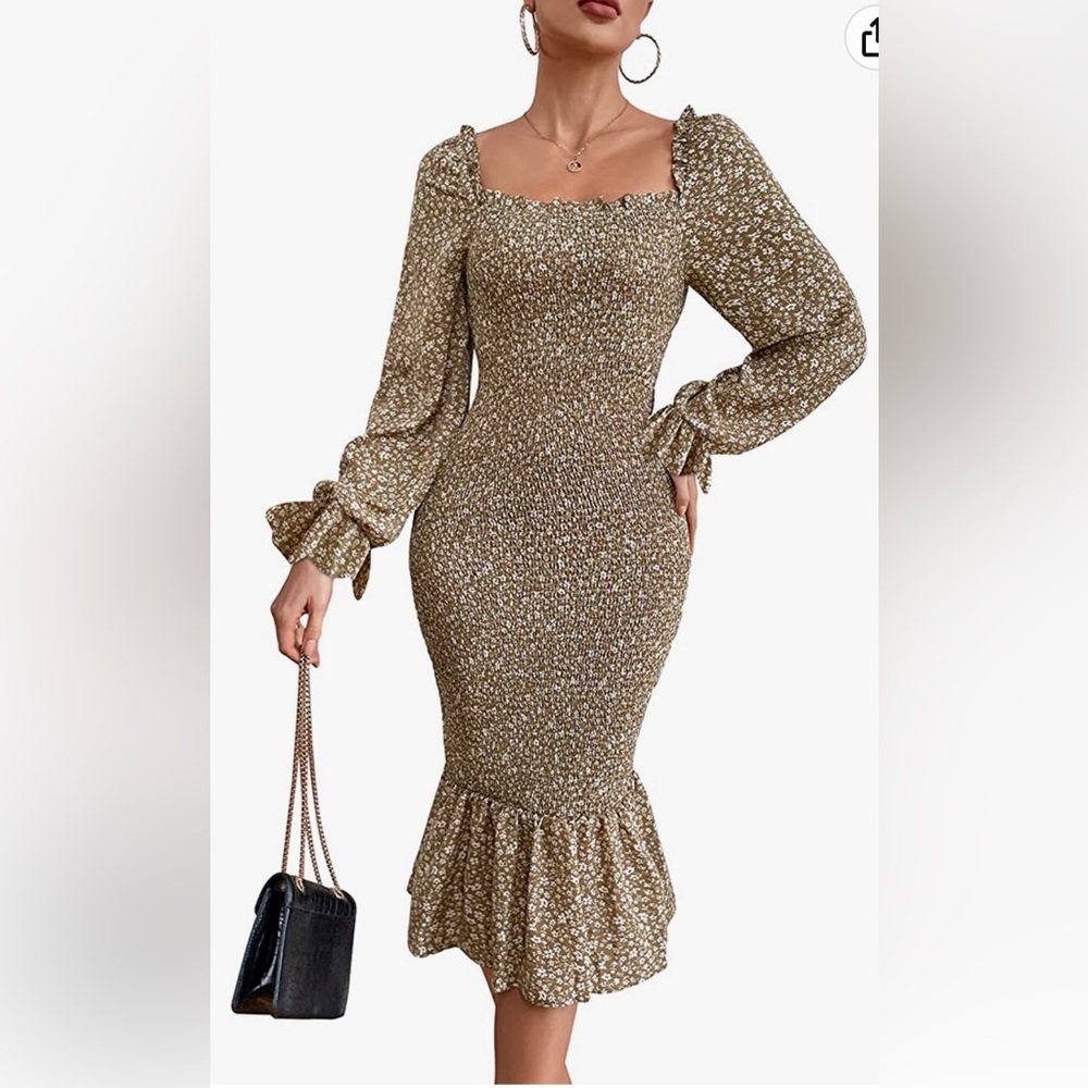 Midi bodycon dress